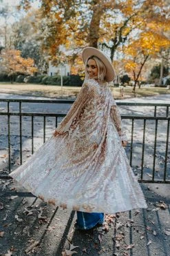 Dongguan Haohoo Clothing CO., Ltd Pre-Orders PREORDER The Royal Sequin Duster - Rose Gold