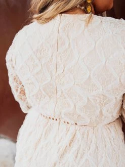 D & J Industries Angel Eyes Dress - Ivory Bridal