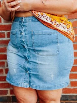 Dongguan Haohoo Clothing CO., Ltd Sale! The Southern Denim Skirt