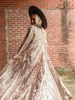 Dongguan Haohoo Clothing CO., Ltd Pre-Orders PREORDER The Royal Sequin Duster - Rose Gold