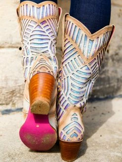 Alig Tannery New Arrivals Retro Cowgirl Boots