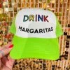 FayCo Drink Margaritas Lime Green Trucker Hat