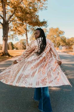 Dongguan Haohoo Clothing CO., Ltd Pre-Orders PREORDER The Royal Sequin Duster - Rose Gold