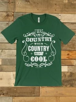 GTN I Was Country Tee Clothing