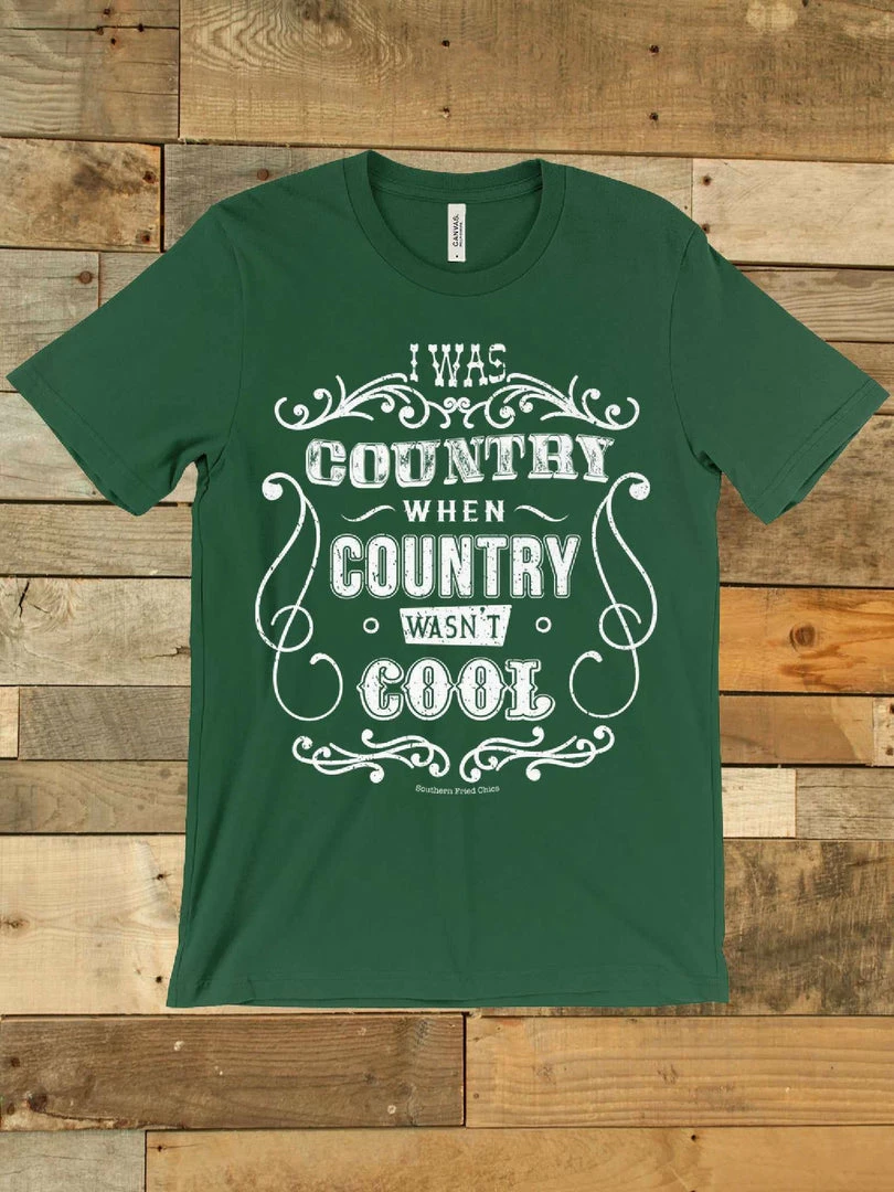 GTN I Was Country Tee Clothing