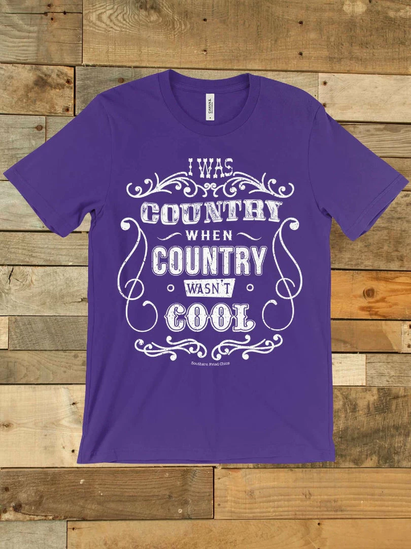 GTN I Was Country Tee Clothing
