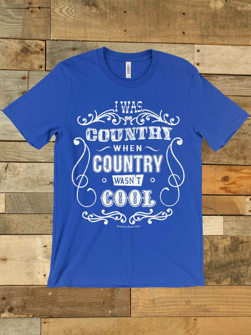 GTN I Was Country Tee Clothing