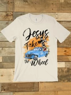GTN Clothing Jesus Take The Wheel Tee