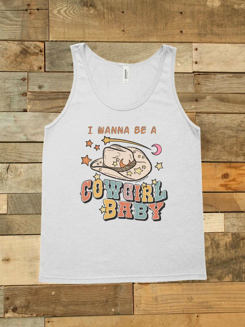 GTN I Wanna Be A Cowgirl Baby Tank