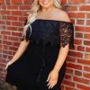 D & J Industries Bride Babes Dress - Black Sale!