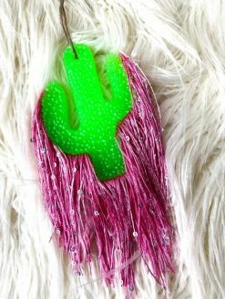 Southern Custom Designs Cactus Fringe Freshie Accessories