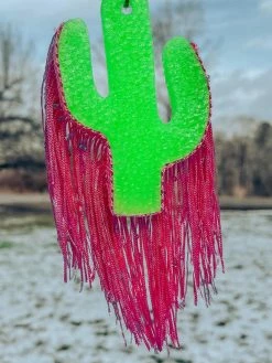 Southern Custom Designs Cactus Fringe Freshie Accessories