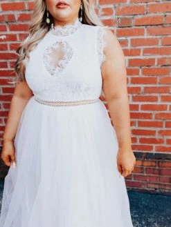 D & J Industries Call You Mine Dress - White