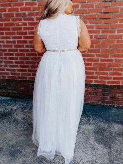 D & J Industries Call You Mine Dress - White