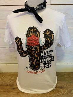 Bling-A-Gogo Can't Touch This Tee - White