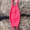 Southern Fried Chics Childs Stretchy Face Mask - Neon Pink