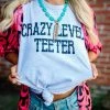 Buckin Barn Crazy Level Teeter Tee Clothing