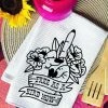 Miss Mud Pie Free As A Bird Decorative Hand Towel