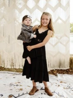 Dongguan Haohoo Clothing CO., Ltd Girls Southbound Dress - Black