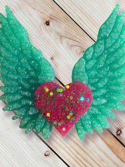 Buckin Baby Wholesale Heart Wings Freshie Accessories