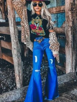 Country Deep Clothing Heartbreaker Distressed Tee