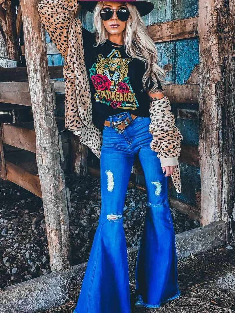 Country Deep Clothing Heartbreaker Distressed Tee