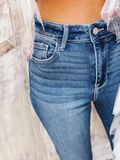 Cello Jeans Clothing High Rise Distressed Ankle Skinny Jeans