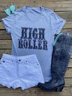 Miss Mud Pie High Roller Tee
