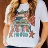Bling-A-Gogo Hometown Proud Tee Clothing