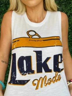 Country Deep Summer Fried Swimwear Lake Mode Beer Tank