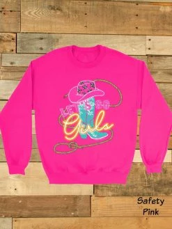 GTN Let's Go Girls Sweatshirt - Multiple Colors Clothing