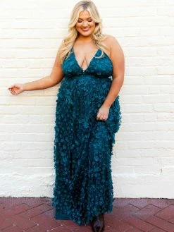 D & J Industries Bridal Look So Good — Boho Bridesmaid Dress In Green