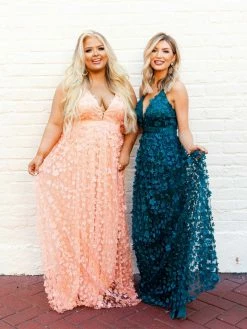 D & J Industries Bridal Look So Good — Boho Bridesmaid Dress In Green