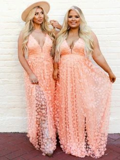 D & J Industries Look So Good โ Boho Bridesmaid Dress In Pink