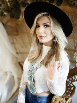 D & J Industries Made For You Top - White