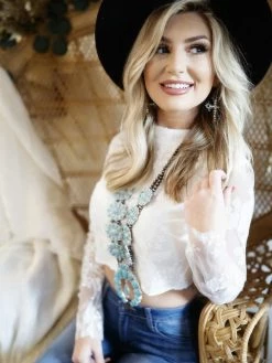 D & J Industries Made For You Top - White