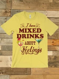 GTN Mixed Drinks Tee Clothing