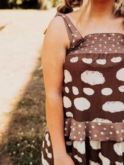 Bucket List Mocha Days Midi Dress