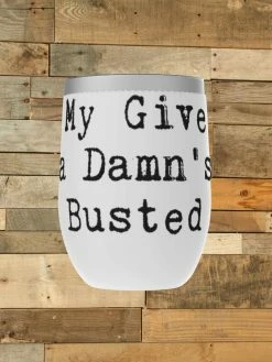 GTN My Give A Damn Wine Tumbler Accessories