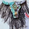 Southern Custom Designs Accessories Teal Beaded Steer Freshie