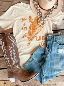 GTN This Is My Crop Top Tee