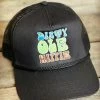 FayCo Accessories Dirty Ole Hippie Black Trucker Hat