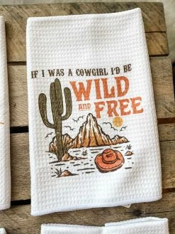 Miss Mud Pie Wild And Free Hand Towel Accessories