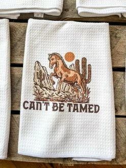 Miss Mud Pie Cant Be Tamed Hand Towel Accessories