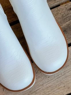 Olem Shoe Corporation Boogie All Night Long White Booties