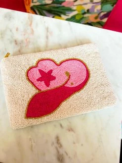 Treasure Jewels, Inc. New Arrivals I'm The Rodeo Star Beaded Pouch