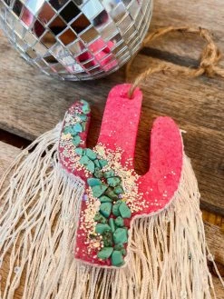 Southern Custom Designs Geode Cactus And Fringe Freshie