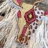 Southern Custom Designs Leopard Pink Steer Fringe Freshie New Arrivals
