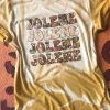 Miss Mud Pie Retro Jolene Bleached Tee Clothing