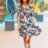D & J Industries Co., LTD. PREORDER Navy Pushing Petals Dress Pre-Orders